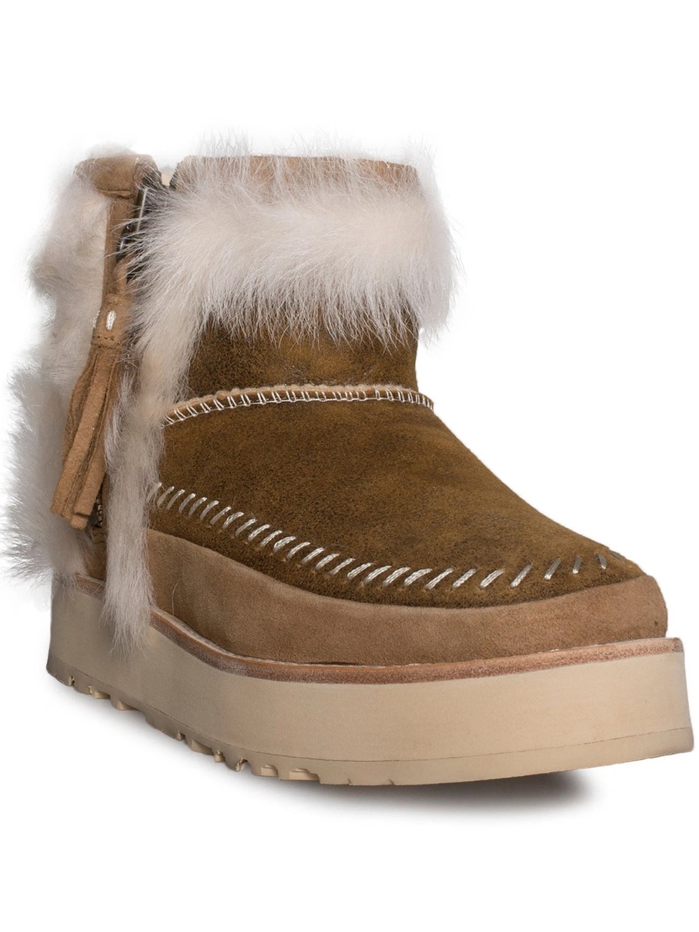 Like new! Ugg Fluff punk boot size 5